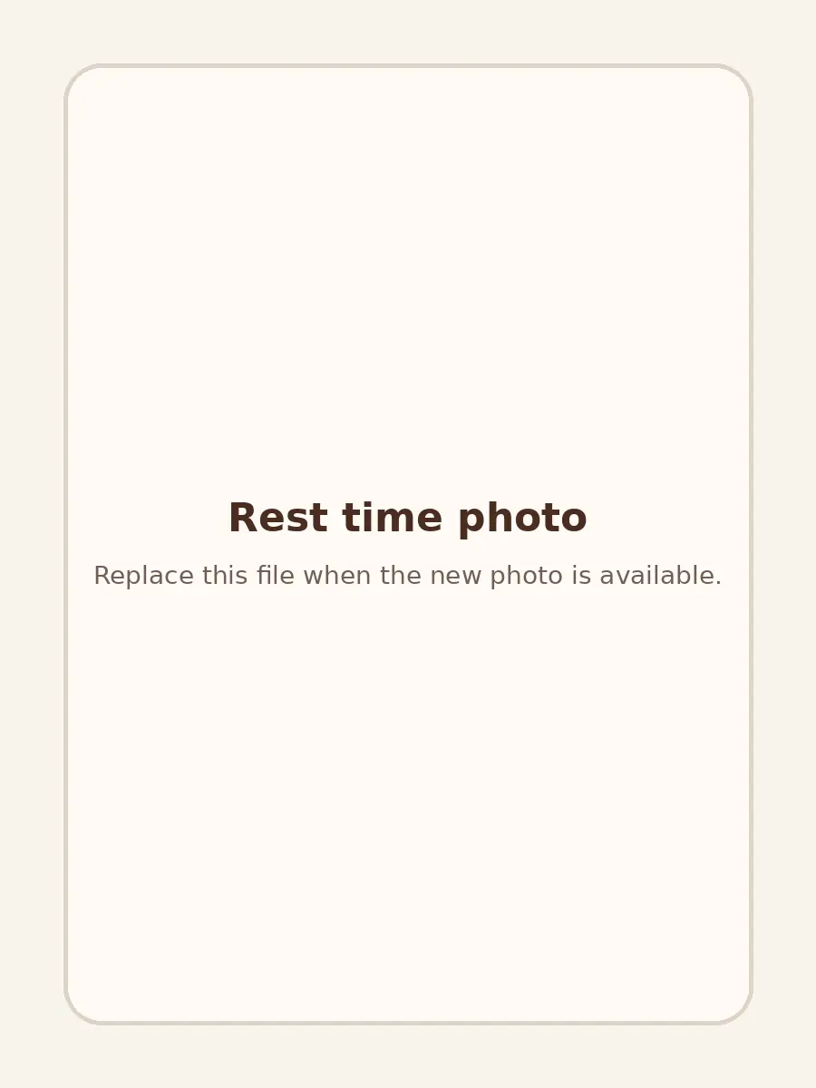 Placeholder for the Care's Corner rest time space