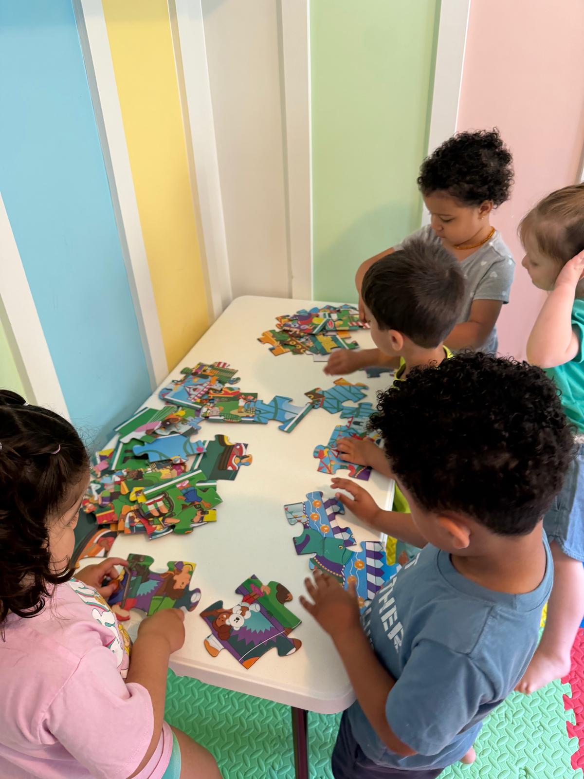 Children enjoying everyday activities at Care's Corner Childcare
